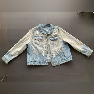 Guns and roses Jean jacket